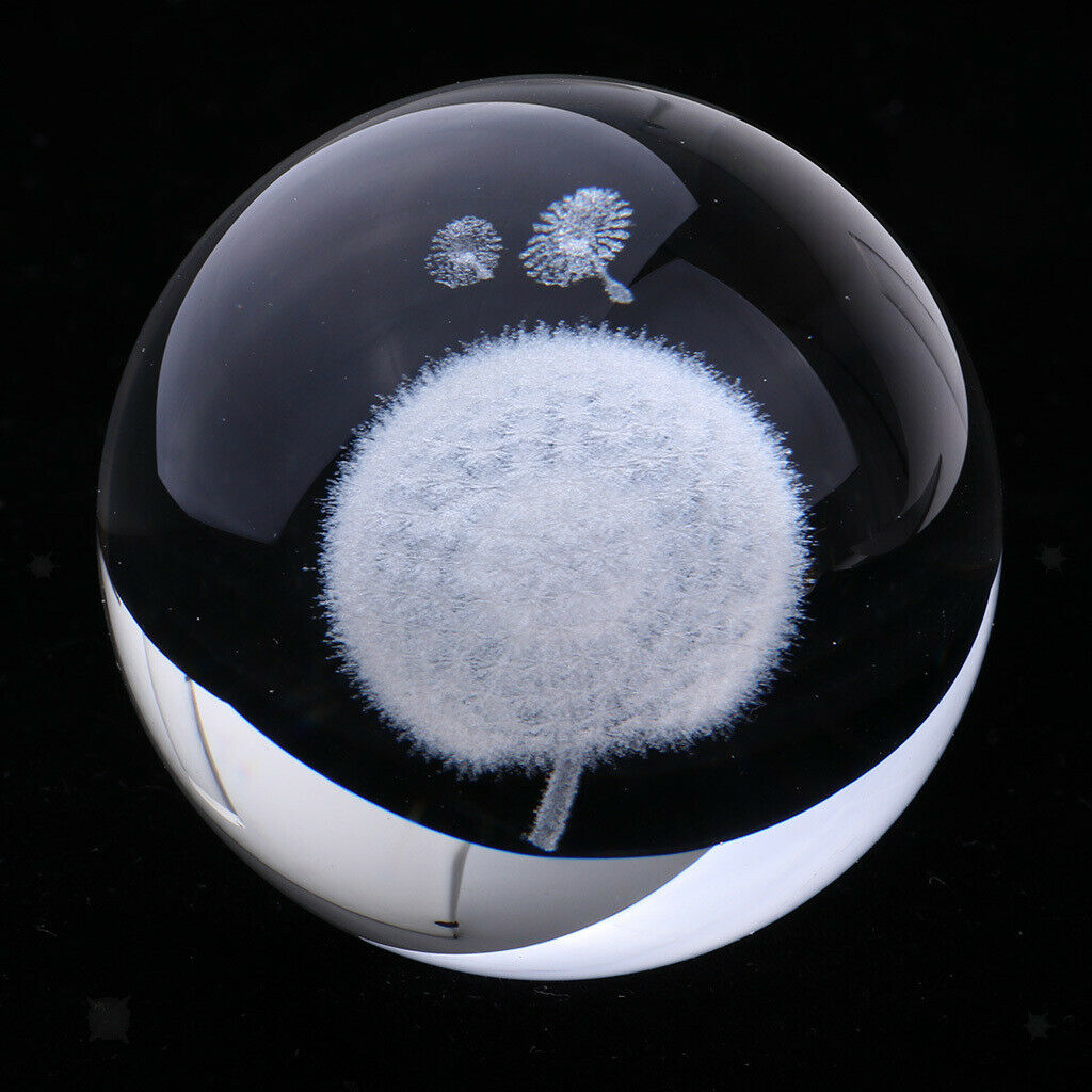 Crystal   Craft Sphere Home Decor Ornament Globe Birthday Gift