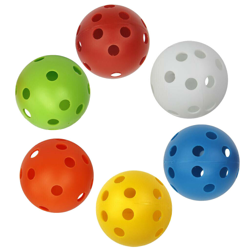Practice Golf Balls 6-Pack – Fit for Swing Practice, Driving Range