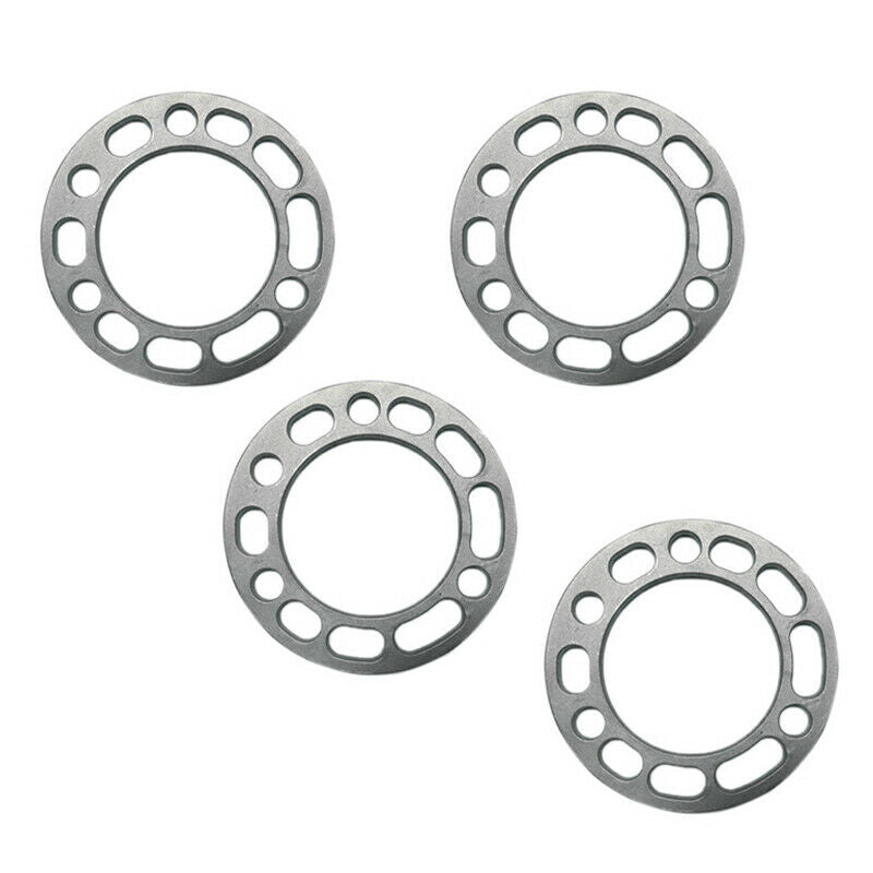 4X 6MM SUV Hub Wheel Spacers Adaptor Shims Plate 5/6 Stud Brake Caliper Aluminum