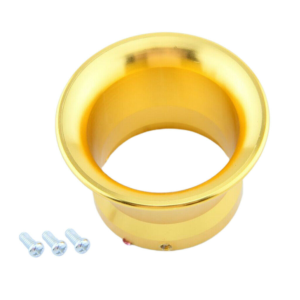 2x 50mm Air Filter Velocity Stack Funnel for PWK24 PWK28 Carburetor 2"