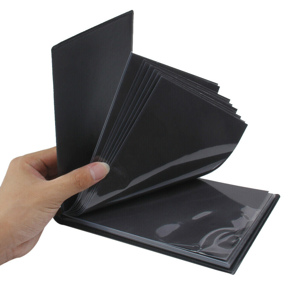 2 Pieces Banknote Currency Collection Album Paper Money Pocket 30 Note Pages can