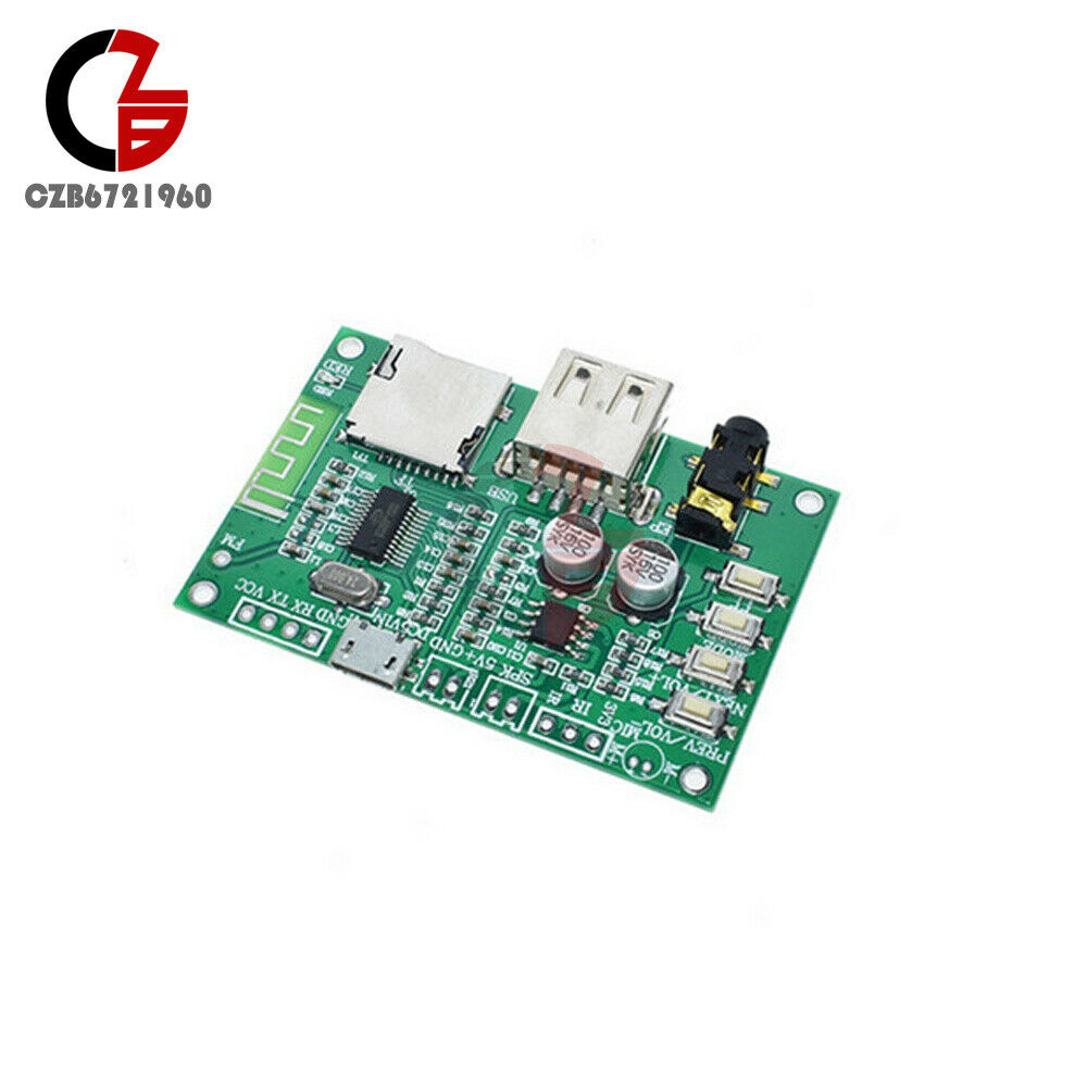 Bluetooth 5.0 Lossless Audio Power Amplifier Board TF Card & U-Disk Dual Ports