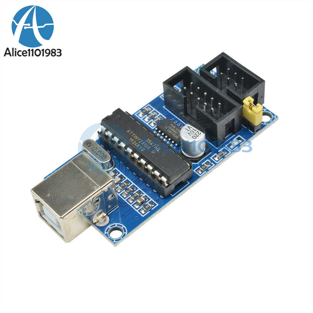 USBTiny USBtinyISP AVR ISP programmer for Arduino bootloader Meag2560 uno r3