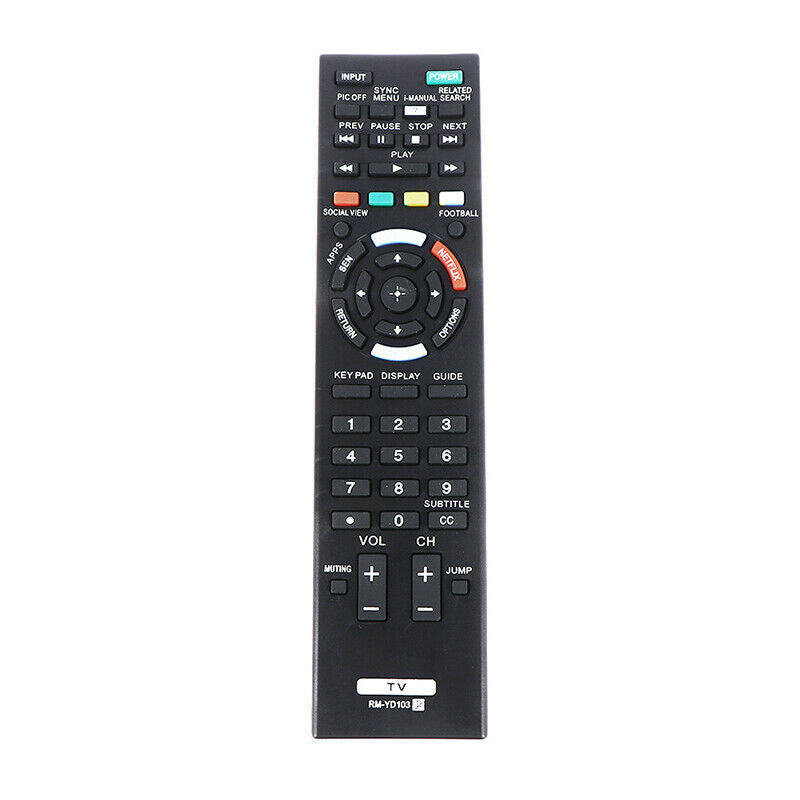 RM-YD103 Remote Control For Sony Bravia LED HDTV KDL - 32W700B 40W58.l8