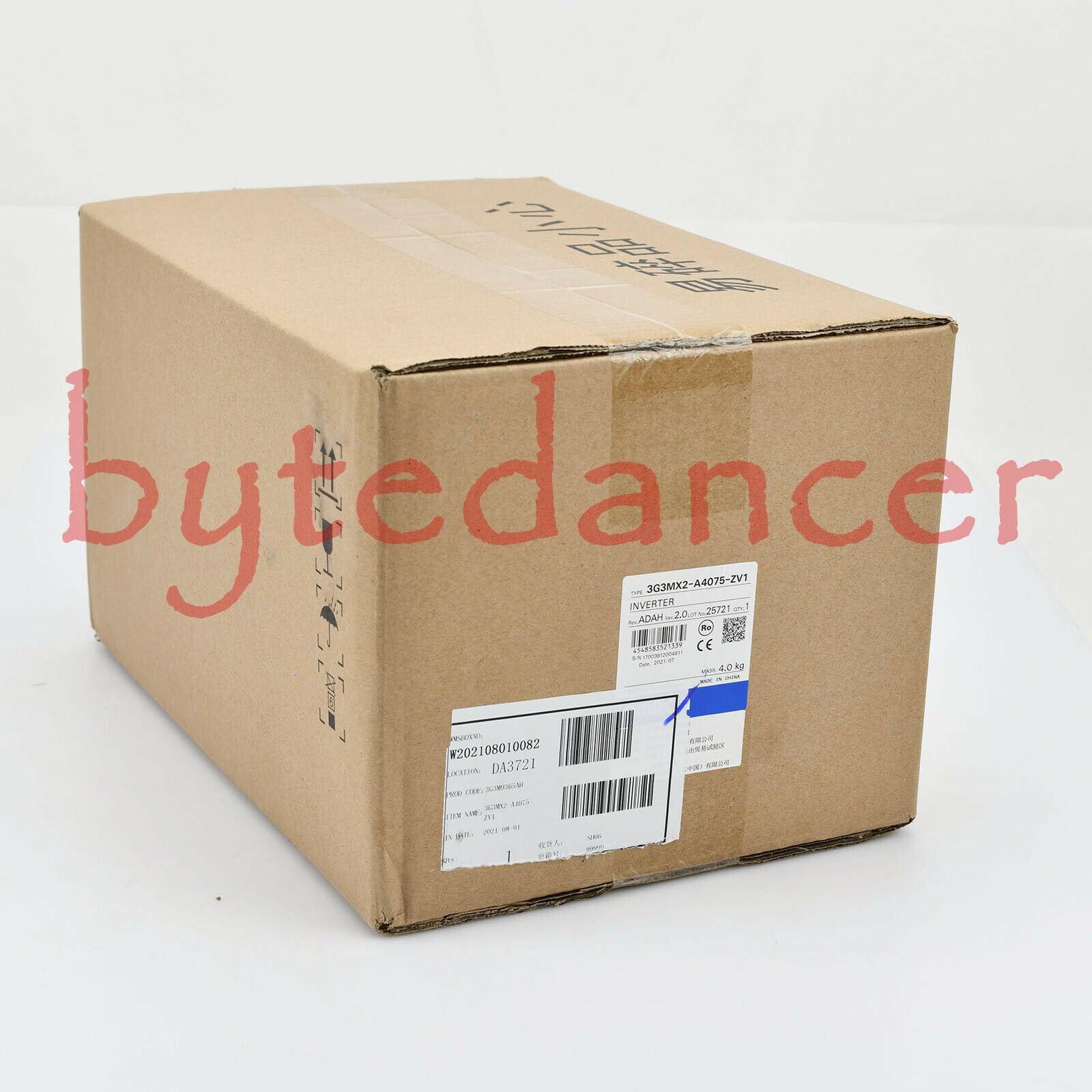 1PC New 3G3MX2-A4075-ZV1 Inverters 7.5kw 1year warranty DHL free Ship OM9T BYT