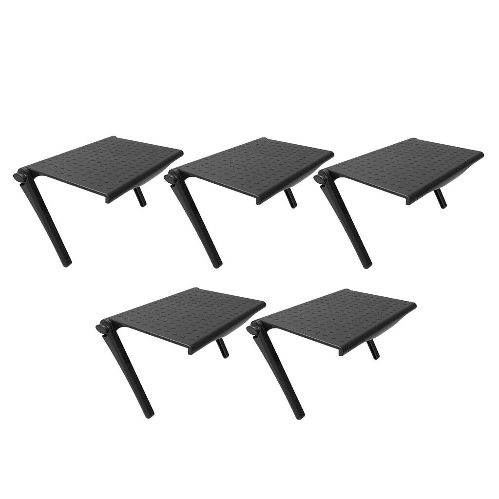 5pcs Screens Top Shelf TV Adjustable Screen Rack Folding Monitor Shelf Organizer