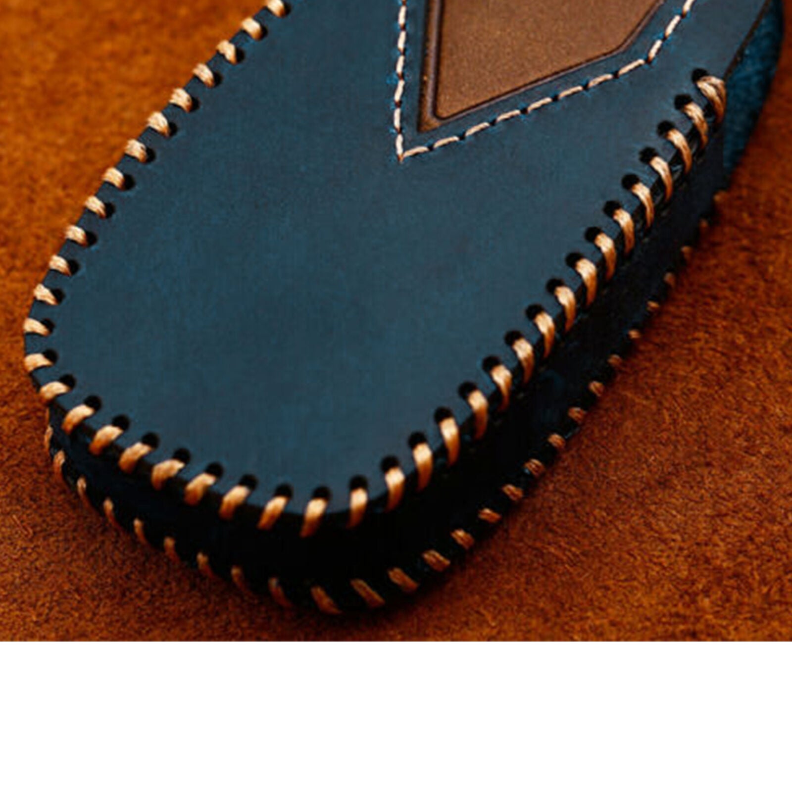 Leather Car Key Fob Case Cover Holder For Subaru Forester Legacy Outback WRX
