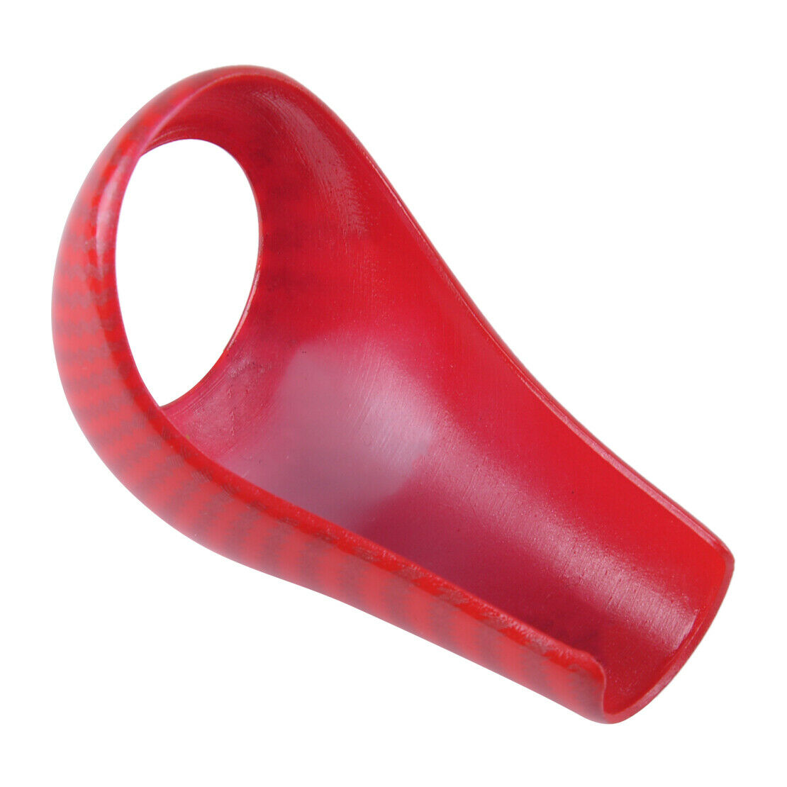 Red Gear Shift Knob Cover Trim Fit for Benz C Class W203 S204 2004-2013 ABS as