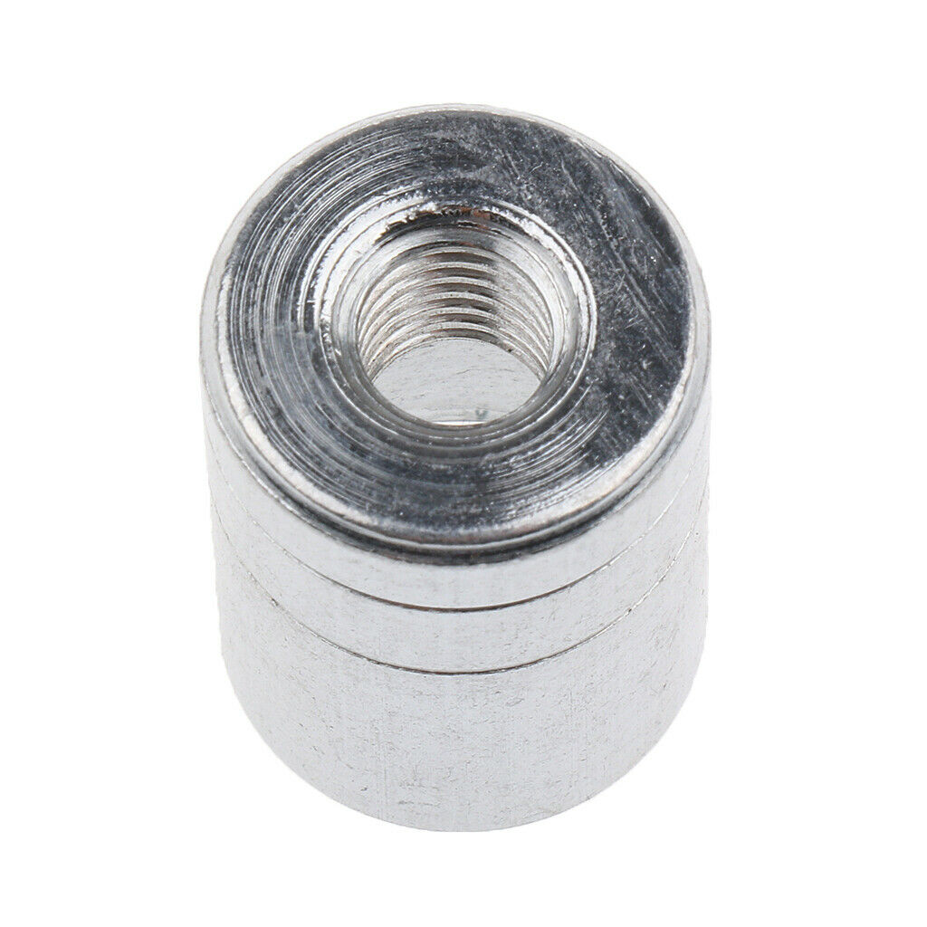 2Pcs Stainless Steel Fishing Rod Pod Connector Net Head Adapter Carp Fishing