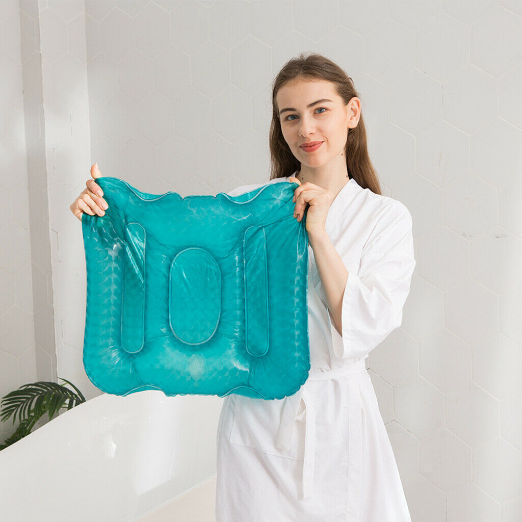 2x Spa Booster Seat Soft Inflatable Pool Hot Tub Massage Mat Home Decor