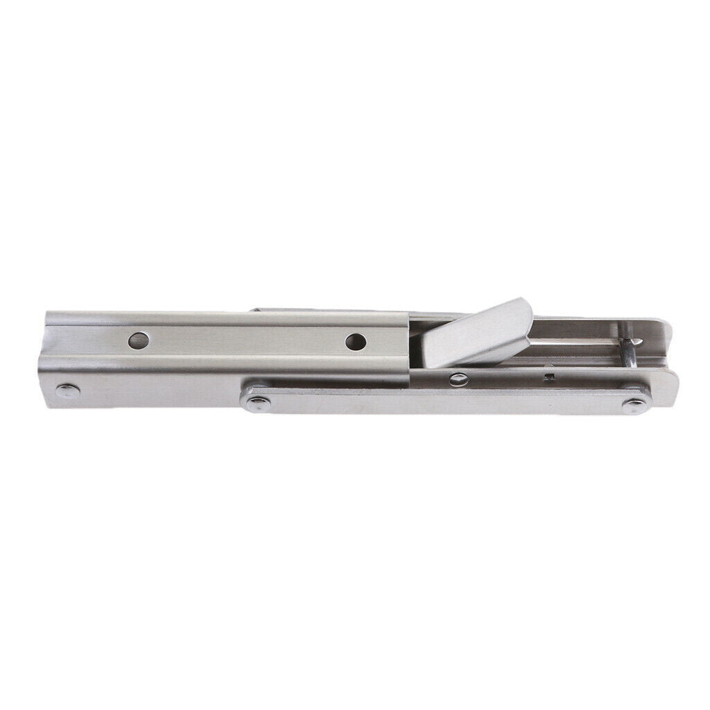 2pcs 304 Stainless Steel Folding Boat Bench Shelf Table Bracket 8 Inch 10 Inch