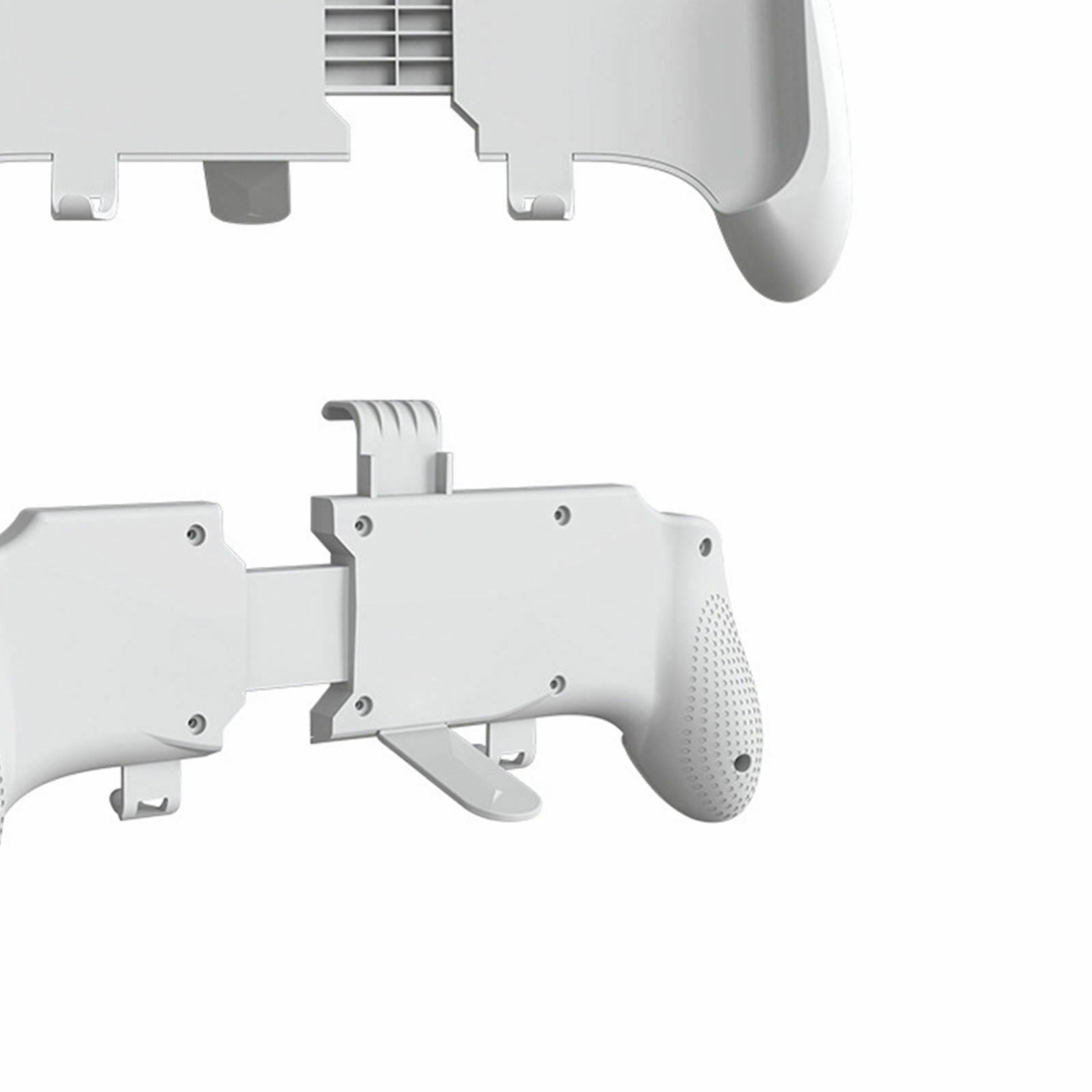 Detachable Hand Grip Case Support Shockproof Organizer for NS Switch White