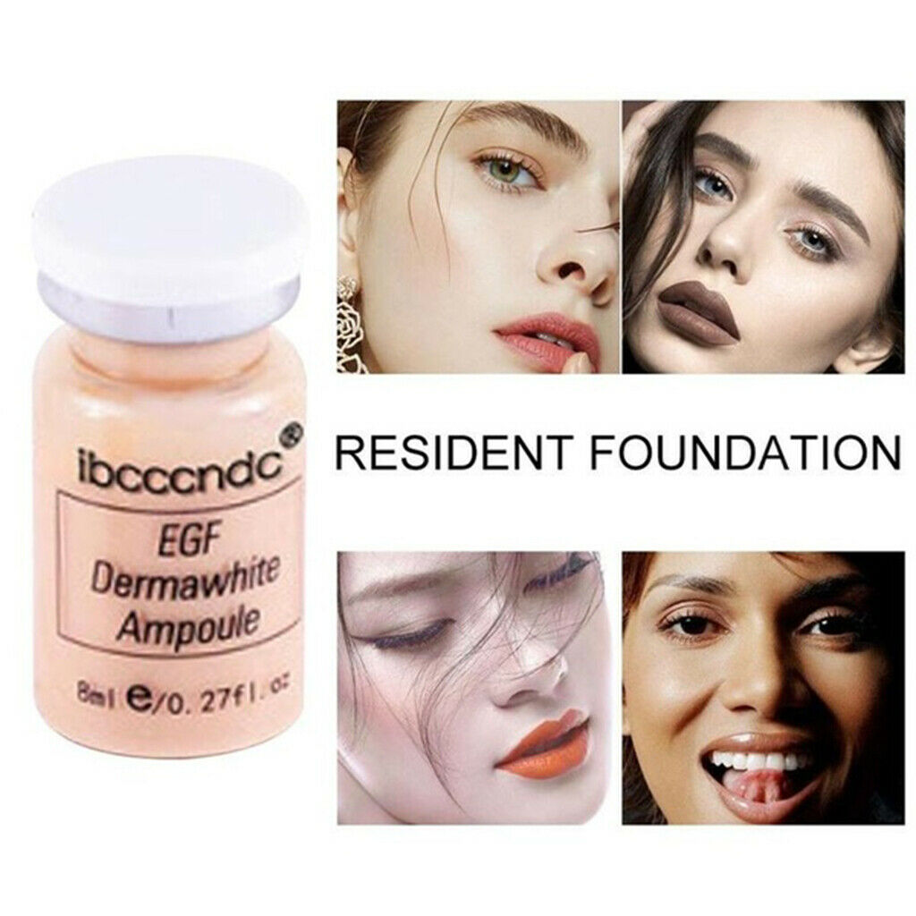8ml Full Coverage Brightening Liquid Foundation Nourishing Facial Serum 03