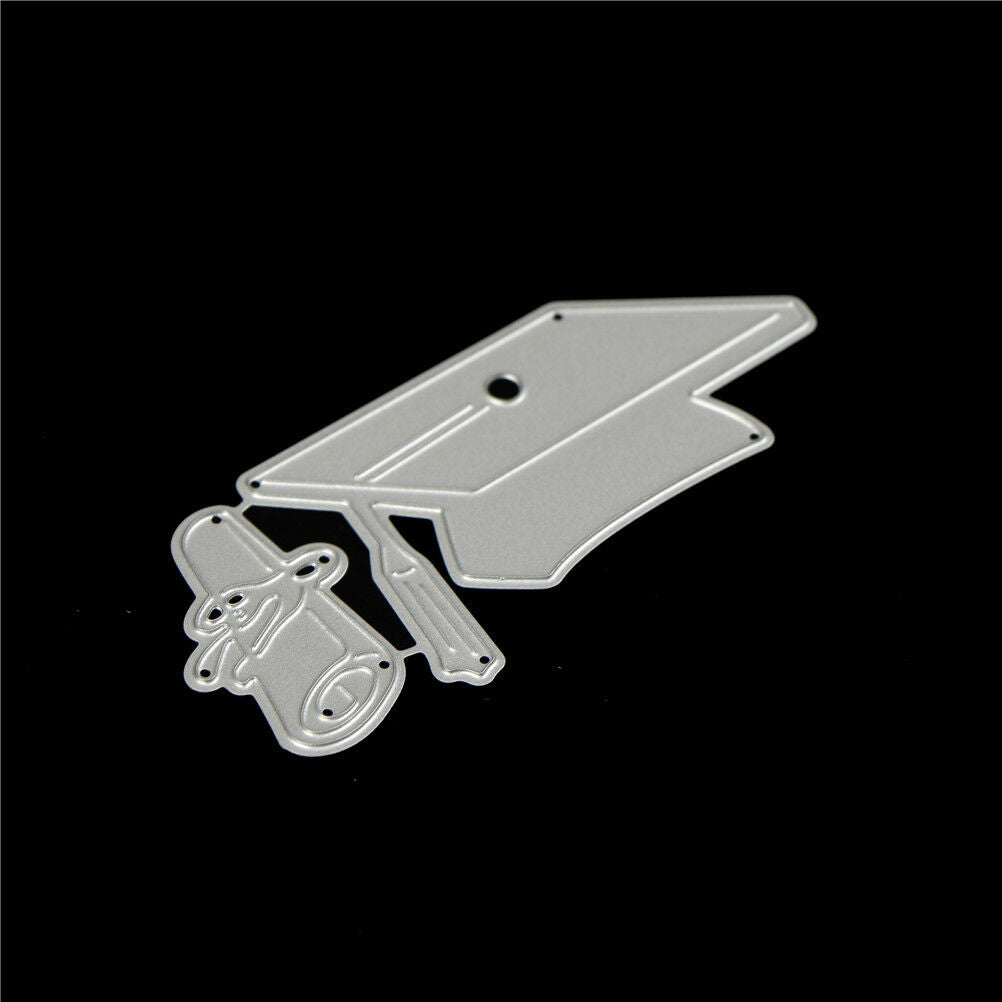 Doctor Cap Design Metal Cutting Dies For DIY Scrapbooking Album Paper Card.l8