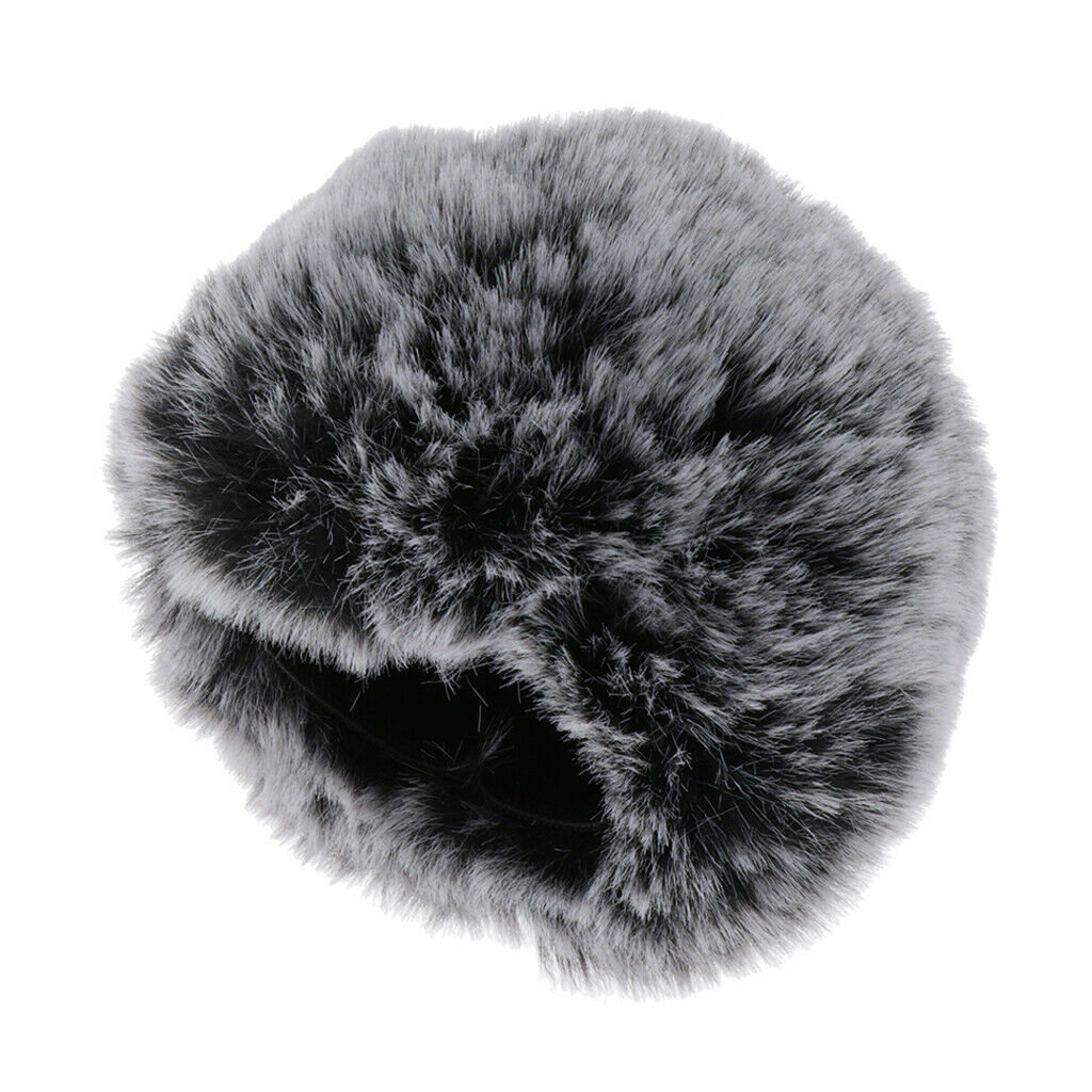 Outdoor Microphone Furry Windscreen Muff for Blue /Pro Mic, Stereo Microphone &