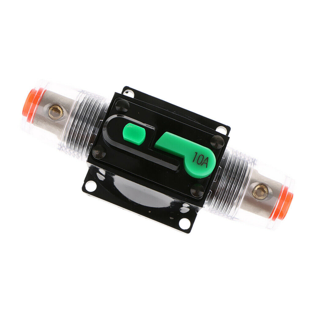 Line Switch Auto Stereo Audio In-Line Manual Reset 12V / 24V / 32V DC