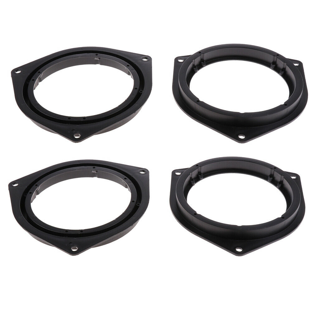 4PCS 6.5inch ABS Plastic Rear Horn Speaker Spacer Rings for  Carola F3