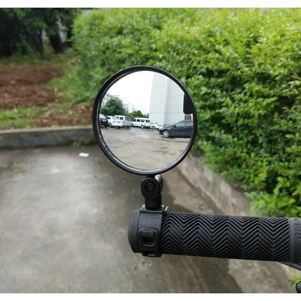 360Â° Adjustable Handlebar Glass Rear View Mirror for Road Bike Bicycle