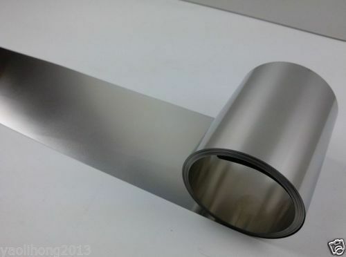 0.3mm x 100mm x 1m Stainless Steel Fine Plate Sheet Foil 1pcs