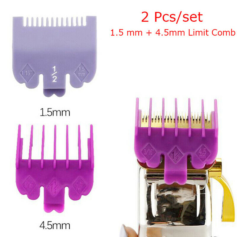 2Pc/Set Hair Clipper Guide Limit Comb Electric Trimmer Head Shaver Comb F.l8