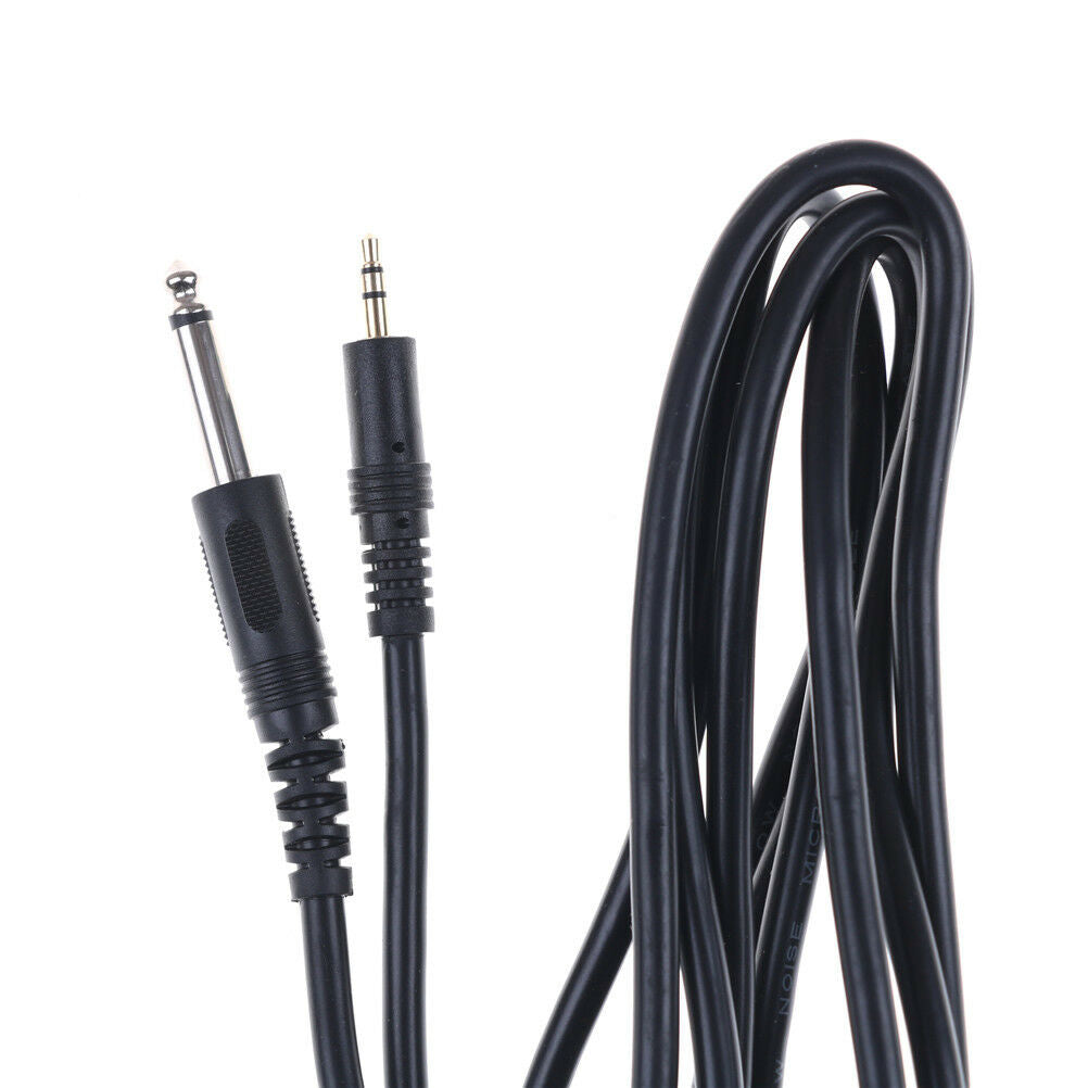 3.5mm to 6.3mm Male Jack Audio Cable 2M for MP3 Pickup I215 Instrument Z0H@pP Qx