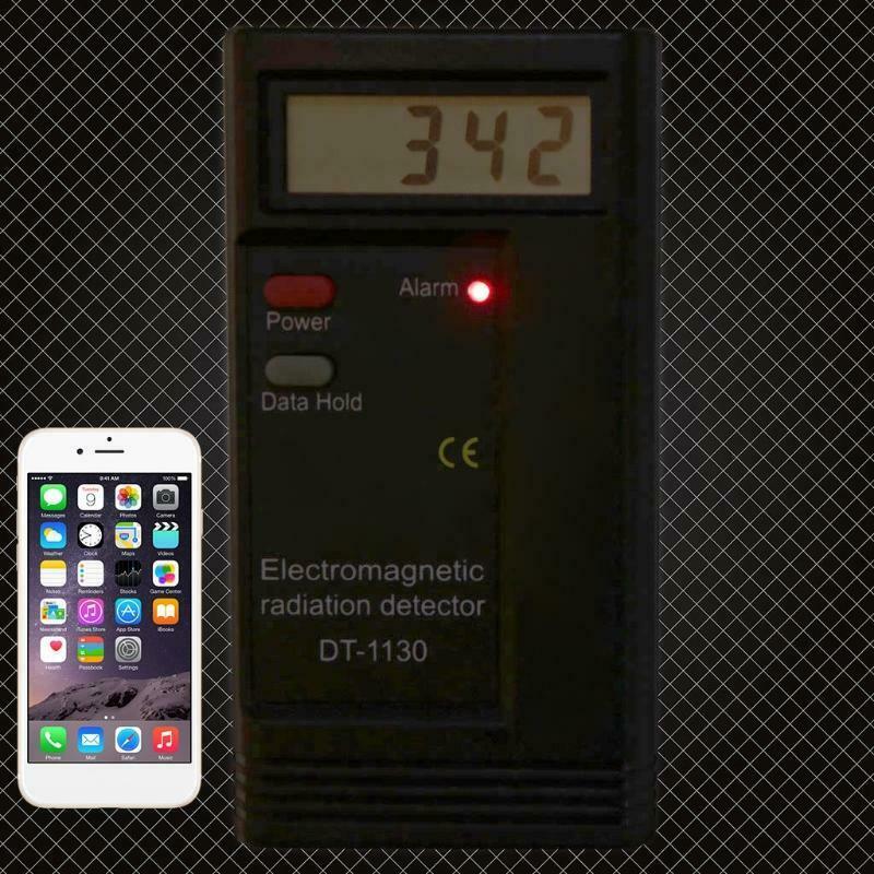 Electromagnetic Radiation Detector LCD Digital EMF Meter Dosimeter Tester DT1130