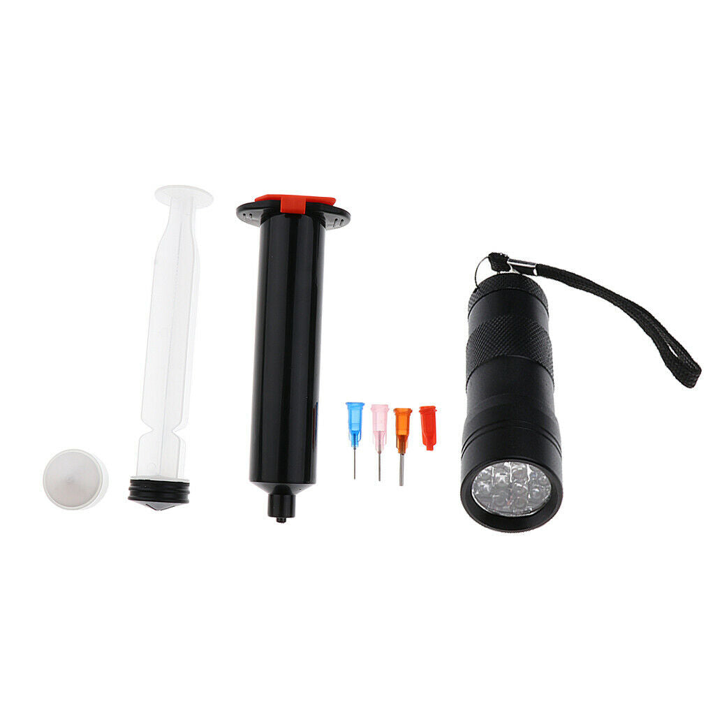 5CC/ML UV Epoxy Cure Syringe with 3 Needle Fly Tying Flies Glue Coating Tool