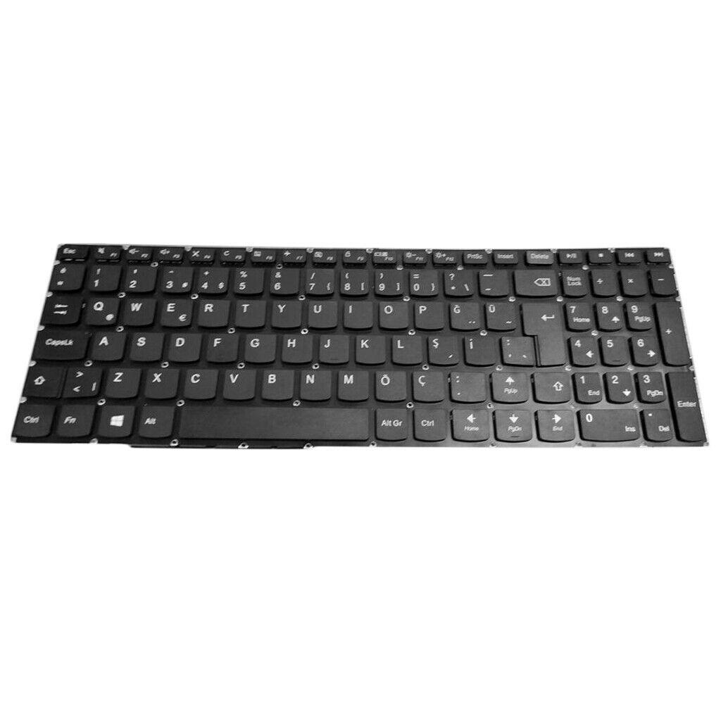 Turkish Keyboard For   Ideadpad 310-15 310-15ISK 310-15IKB Laptop Black