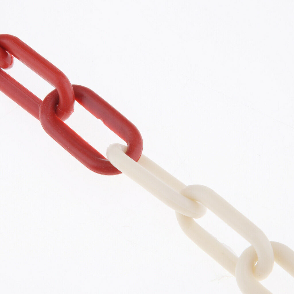 Plastic Chain 3.8m Commercial Safety Barrier for Crowd Control Queue Line Red +