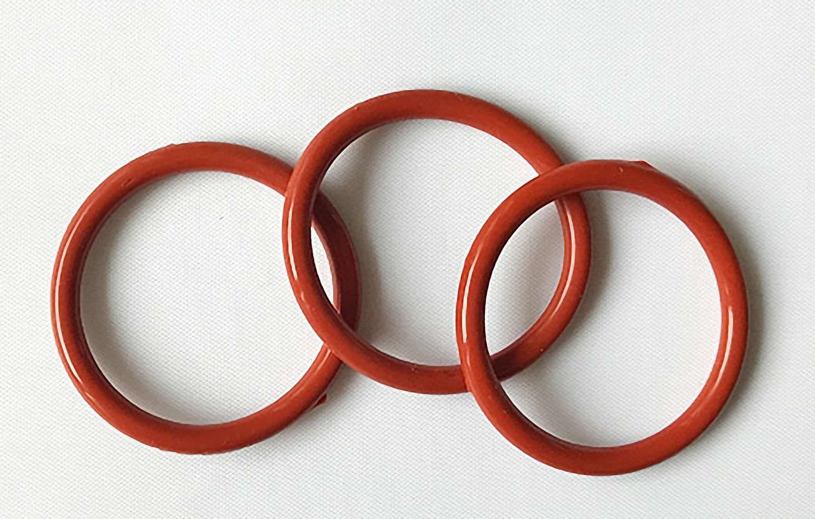 130Pcs 1mm 1.5mm 1.9mm Section OD from 21mm to 50mm Silicone O-Ring gaskets set