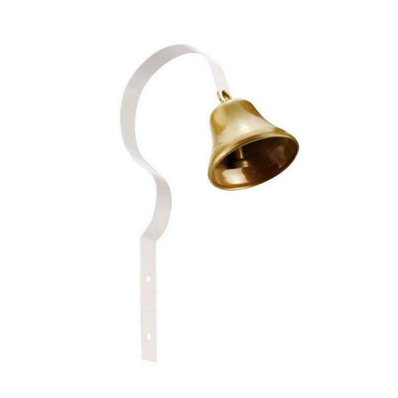 Retro Wall Mounted Hanging Bell Metal Shopkeeper Doorbell Dog Training Bells