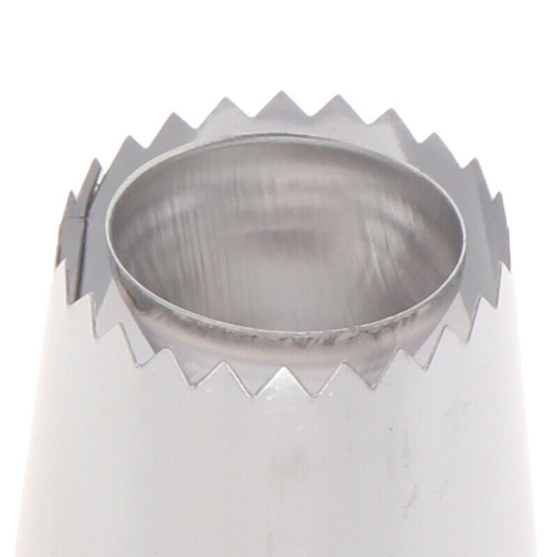 2Pcs Russian Pastry Tip Icing Piping Nozzles Large Nozzles Cupcake Baking.l8