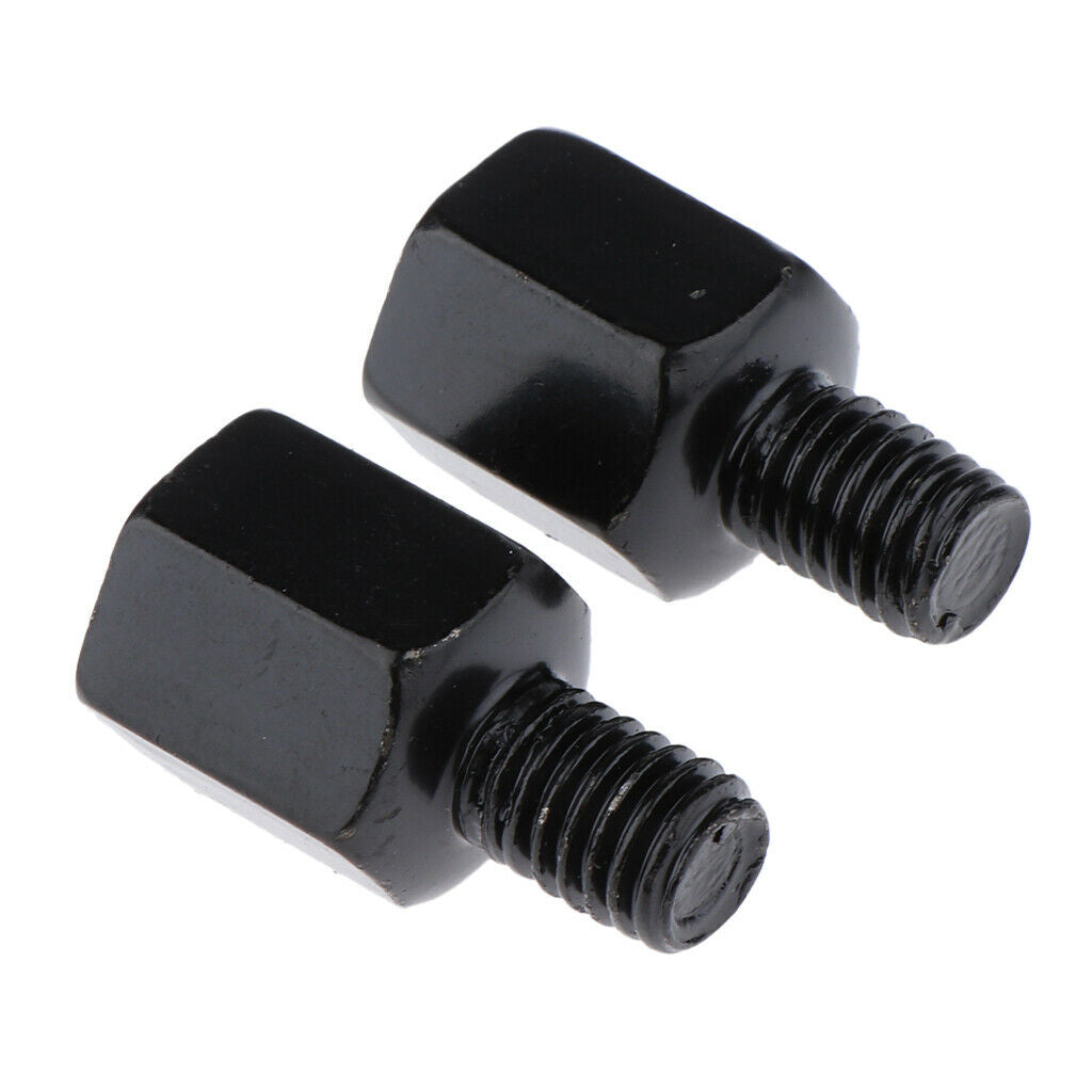 Scooter Motorcycle Rearview Mirror Side Mirror Left 8mm Right 8mm Adapter