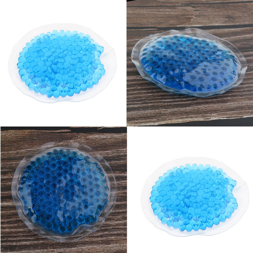 2X Reusable Hot Cold Pack Gel Beads Hot Cold Compress Ice Packs for Injury