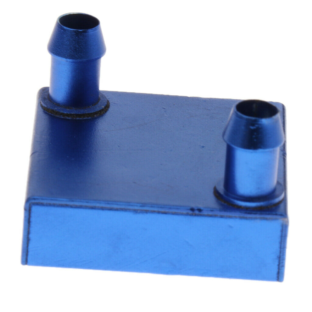 Aluminum Water Cooler Blocks for CPU Graphics Radiator Heatsinks 40x40mm Up