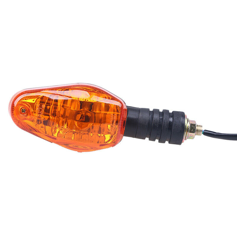 1X Universal Motorcycle Motorbike Amber Turn Signal Indicator Blinker Lights