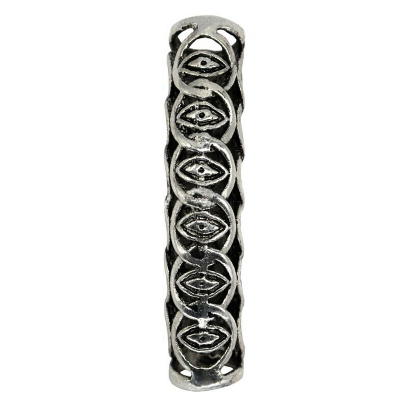 Viking Beard Beads Rings Luhn Runes Pendant Hair Jewelry Bead