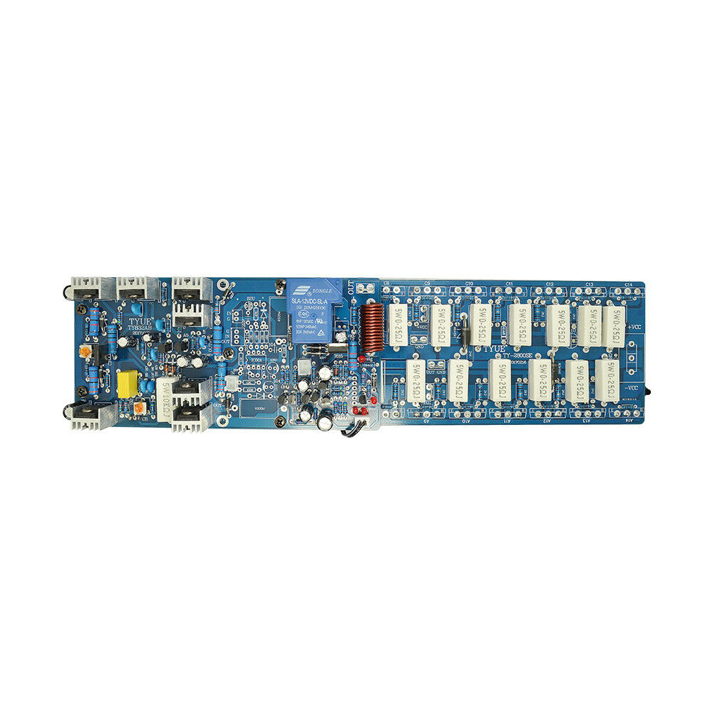 Hifi 1500W Powerful Final Mono Amplifier Board + TTC5200 TTA1943 Tube Heatsink