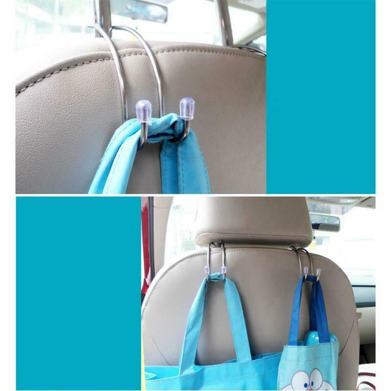 Car Clips Automotive Metal Seat Hook Auto Headrest Hanger Bag Holder For Storage