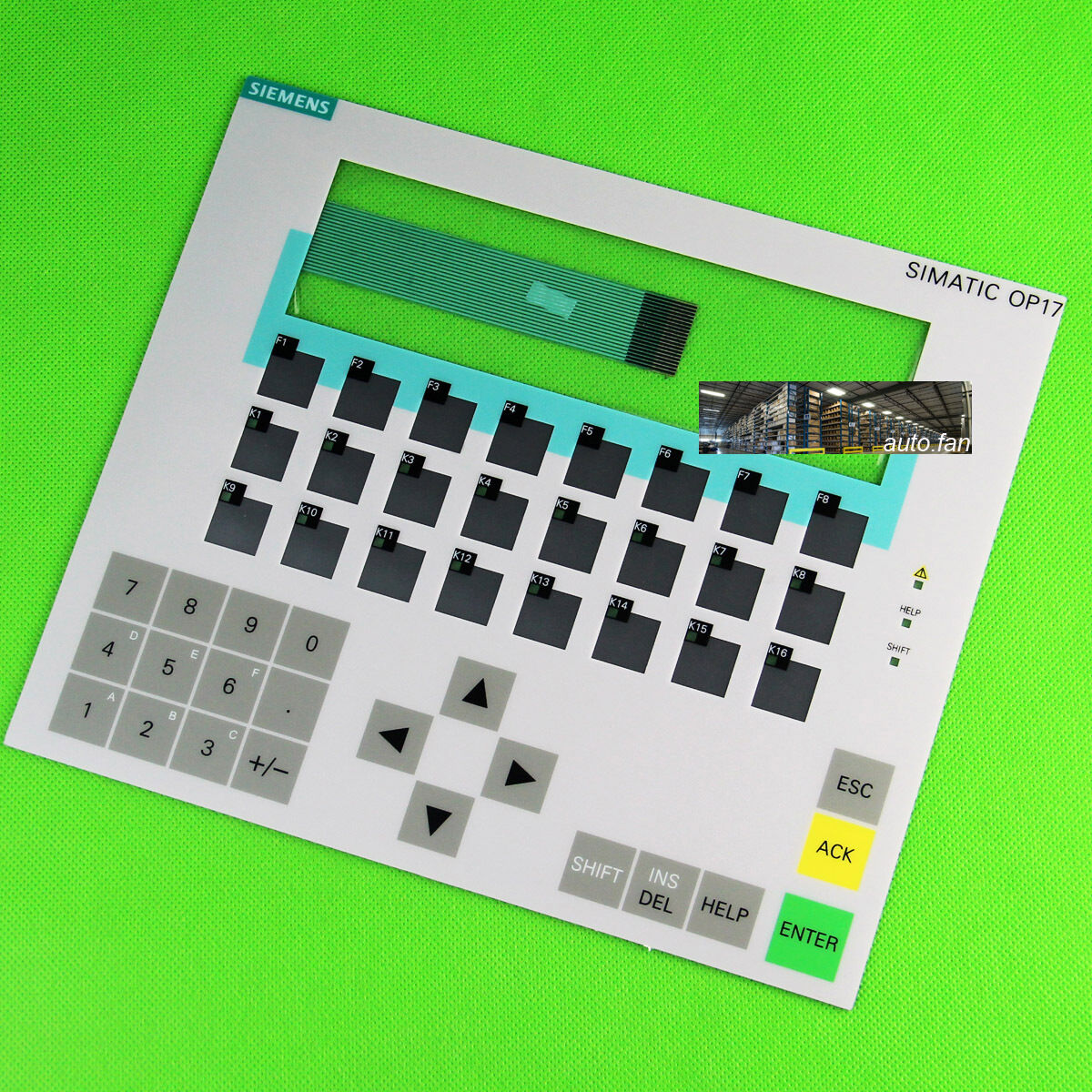 for  SIMATIC OP17 6AV3617-1JC20-0AX1 Membrane Keypad 6AV3 617-1JC20-0AX1