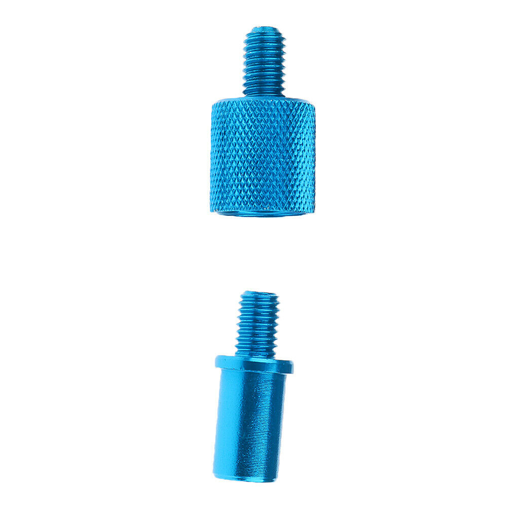 Aluminium alloy 8mm Fishing Rod Pod Connector Fishing Nets Head Adapter