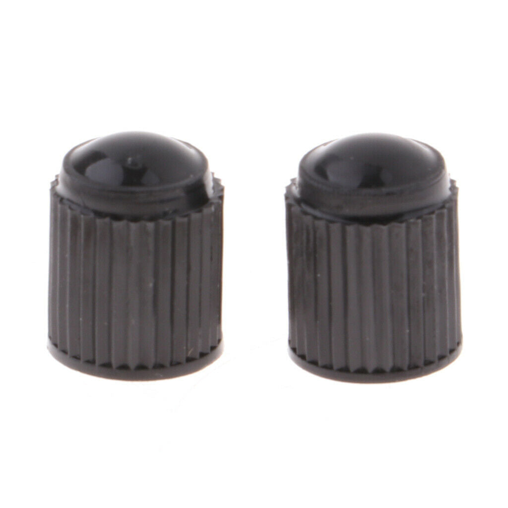 20x Bike Valve   Dust Cover American/ Schrader Valves   Rubber Black