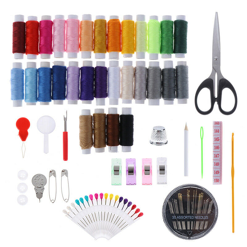 Sewing KIT, Premium Sewing Supplies, XL Spools of Thread, Most Useful ColorsBDD