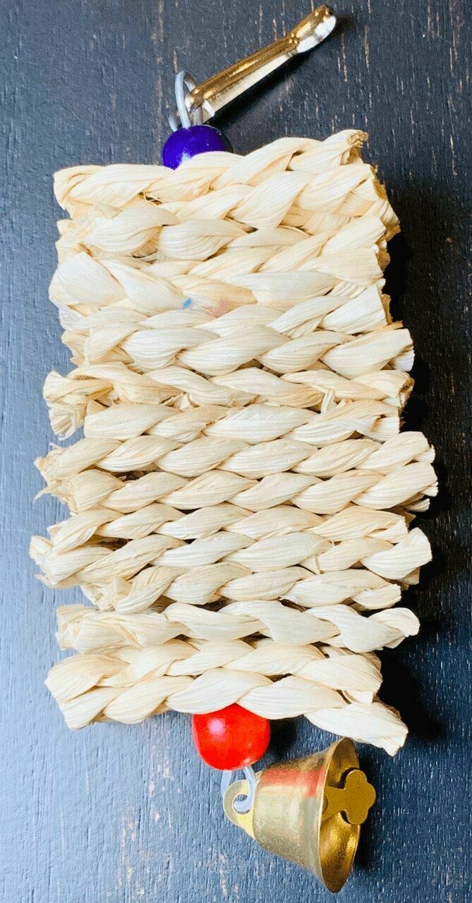 Handmade Birds Rope Structure for Play Steel Hooks Toys Safely