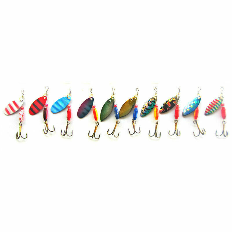 Lot 30Pcs Kinds of Fish Fishing Lures Crankbaits Hooks Mixed Minnow Baits Tackle
