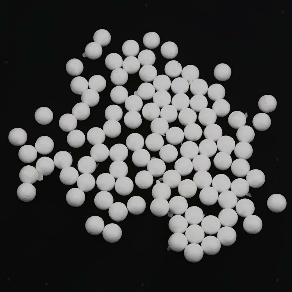 200pcs styrofoam ball white modeling polystyrene foam balls