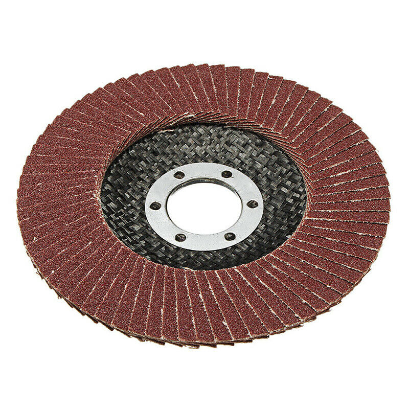 115mm/4.5'' Flap Wheels Grinding Sanding Discs 60 Grit Angle Grinde.l8