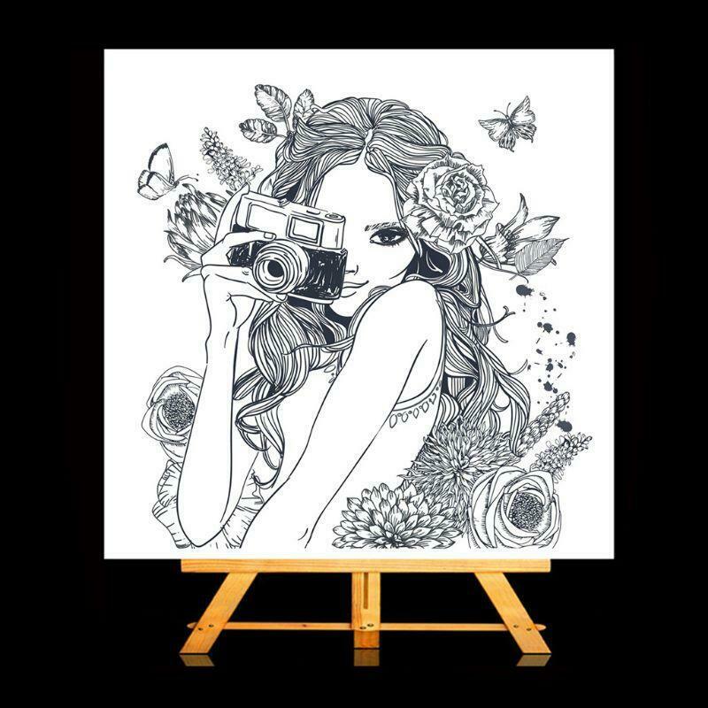 Butterfly Girl DIY Silicone Clear Stamp Seal Scrapbook Embossing Album Decor