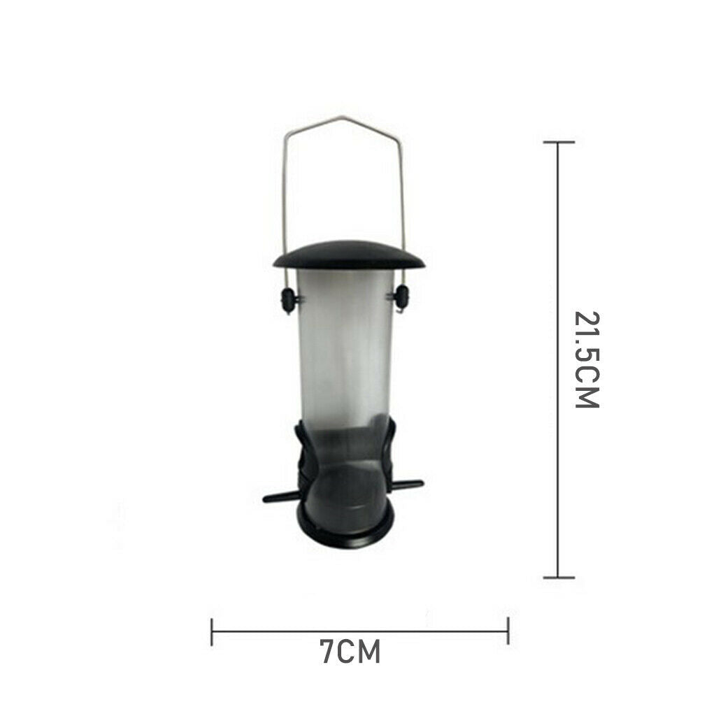 Window Bird Feeder  Food Dispenser Holder for Outside Yard Garden Hanging