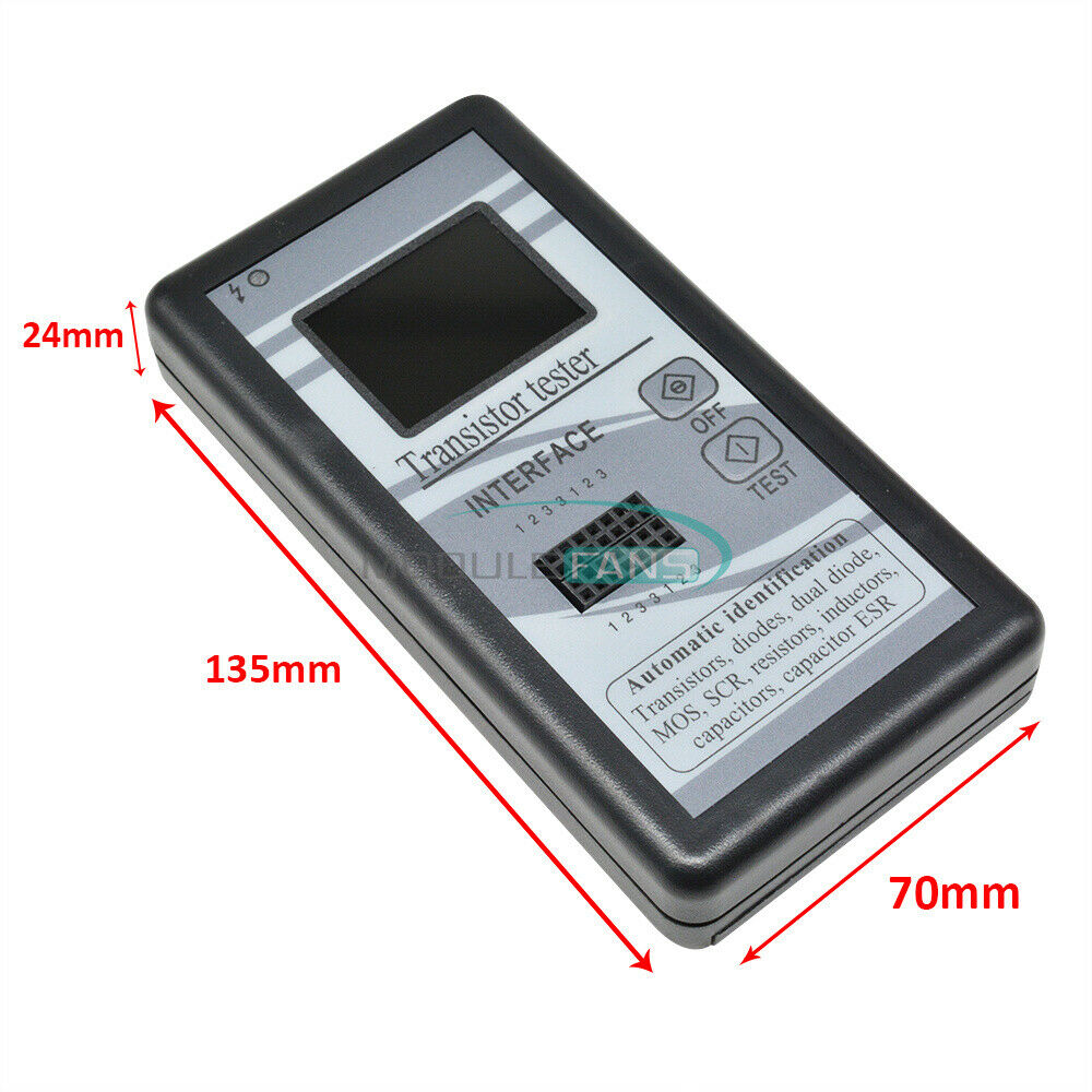 M328 TFT LCD Transistor Tester Diode 1.8" Triode Checker Capacitance Meter
